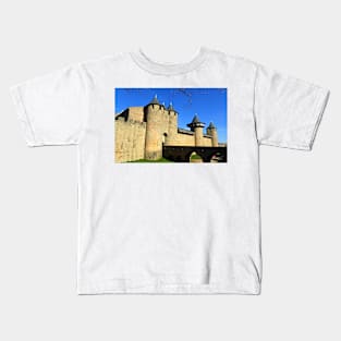 Medieval Castle in France Kids T-Shirt